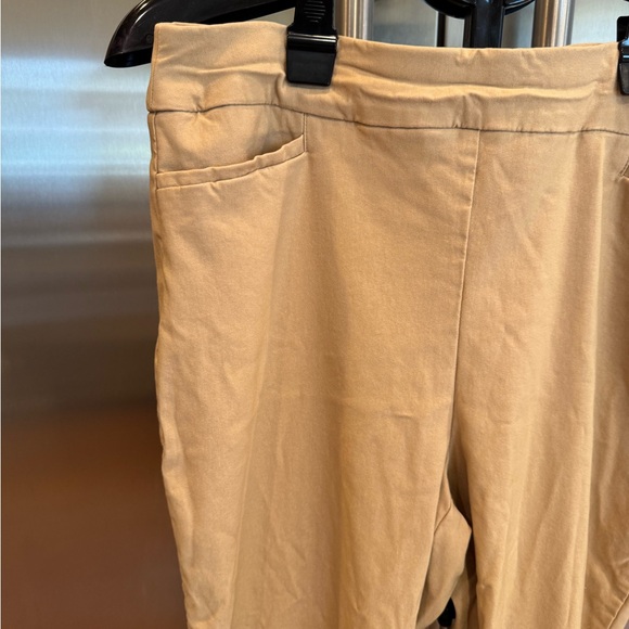 Chico's Beige Straight Leg Pants - Picture 2 of 9